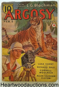 Argosy Feb 05, 1938 Burroughs Carson of Venus 5/6, Woolrich