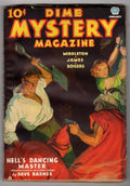 Dime Mystery Jan 1937 Wild Tom Lovell Cvr Ray Cummings - Pulp High Grade