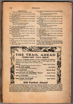 Adventure Jan 30 1925 Pulp F. Eltonhead Cvr; Thomson Burtis; Arthur O. Friel