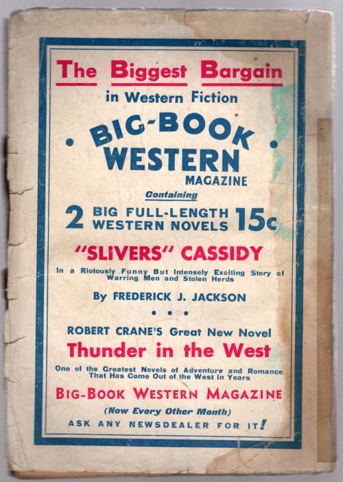 Two Books Detective Magazine Dec-Jan 1933 Cvr: GGA hides behind mummy sarcaph...