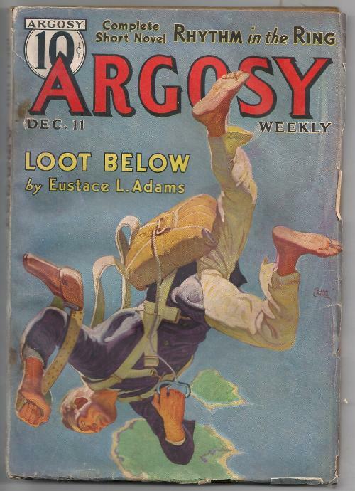 Argosy December 11 1937 Genius Jones Story; Eustace L. Adams