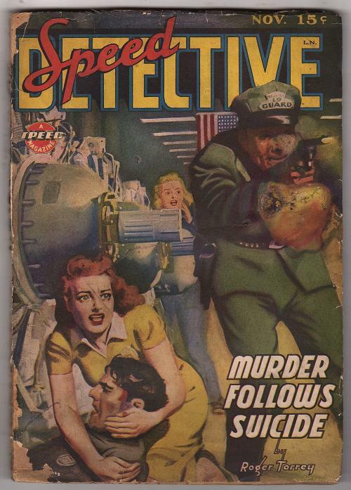 Speed Detective November 1943 Ward GGA, Robert Leslie Bellem, Dan Turner