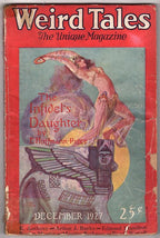 Weird Tales Dec 1927 C.A. Smith, Derleth, Ed Hamiliton - Pulp