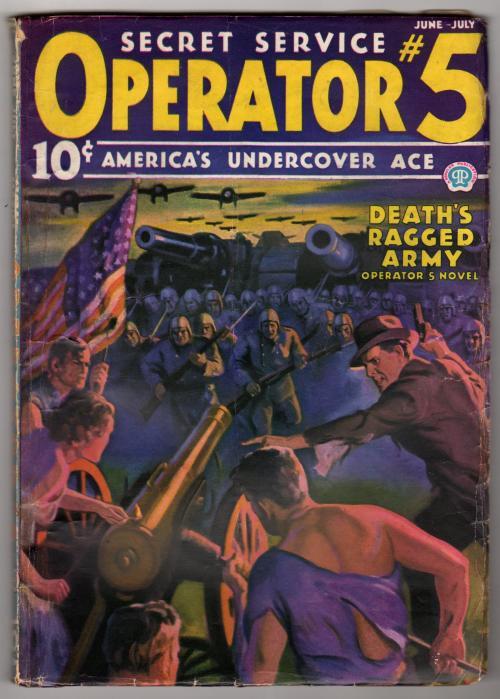 Operator #5 Jun 1936 Death's Ragged Army (1st app of The Purple Empire)