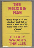 The Missing Man by Hillary Waugh (First Edition) File Copy