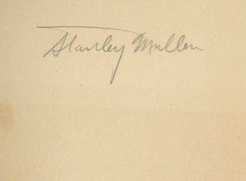 The Mark of Zorro by Johnston McCulley Signed TLS