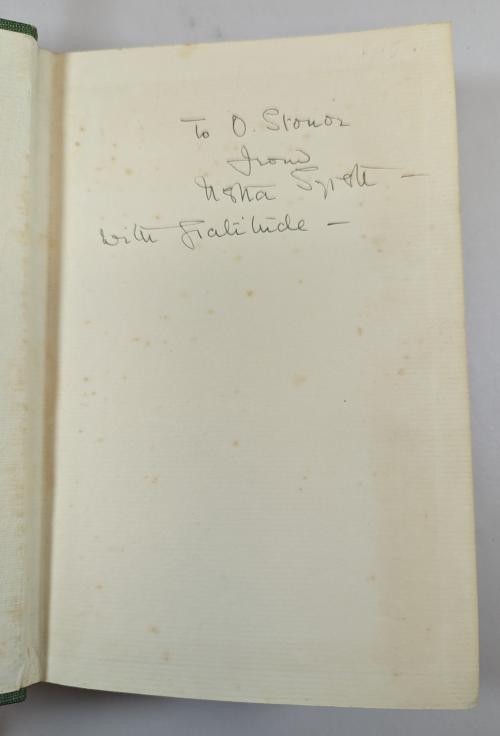 The House That Was by Netta Syrett (First Edition) Signed