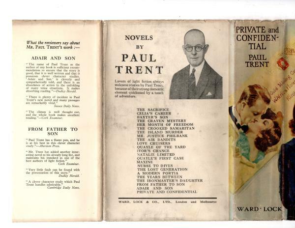Private and Confidential by Paul Trent (First Edition) Abbey Cvr, Hubin Listed