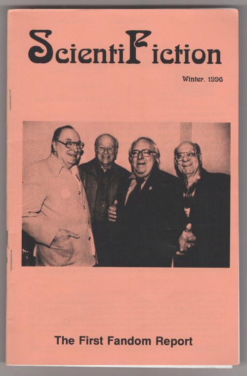 ScientiFiction 1996 All 4 Issues First Fandom Sci-fi Fanzine (1st) Korshak's