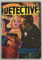 Private Detective Feb 1946 GGA Cover Pulp