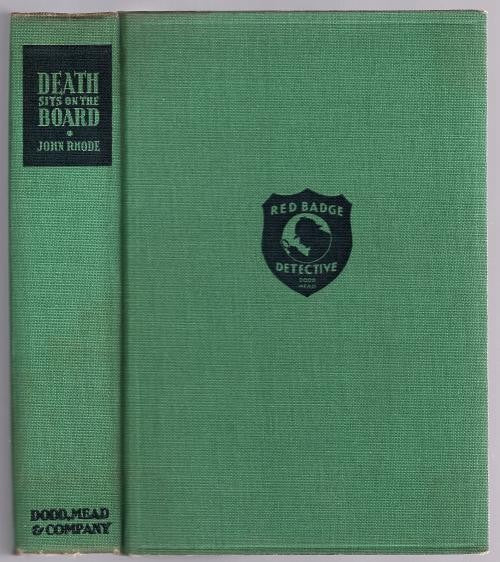 Death Sits on the Board by John Rhode (First Edition)