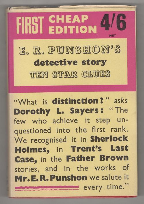 Ten Star Clues by E. R. Punshon (Gollancz) File Copy