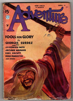 Adventure Apr 1 1935 Pulp Georges Surdez; Hugh Pendexter; A.D. Howden Smith