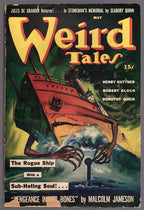 Weird Tales May 1942 Quigley Cvr; Seabury Quinn; Robert Bloch - Pulp