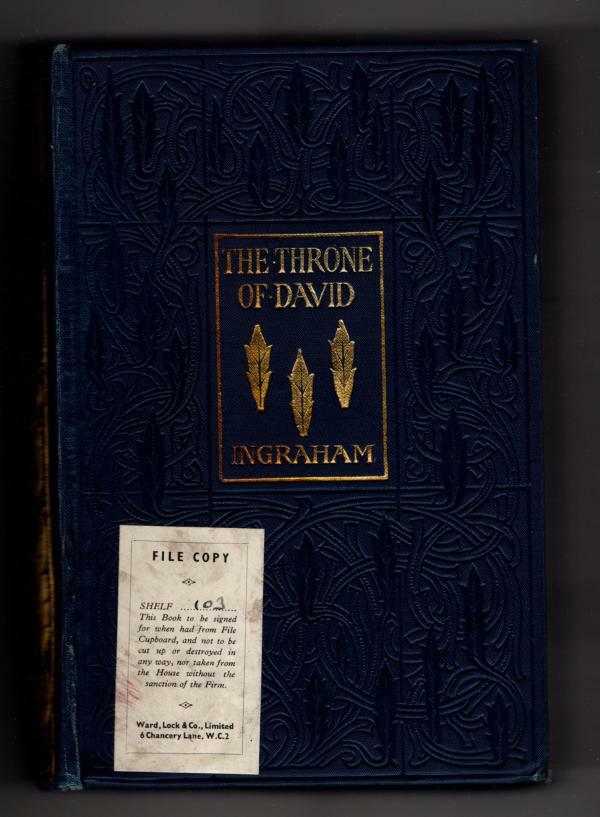 The Throne of David by J. H. Ingraham (File Copy)