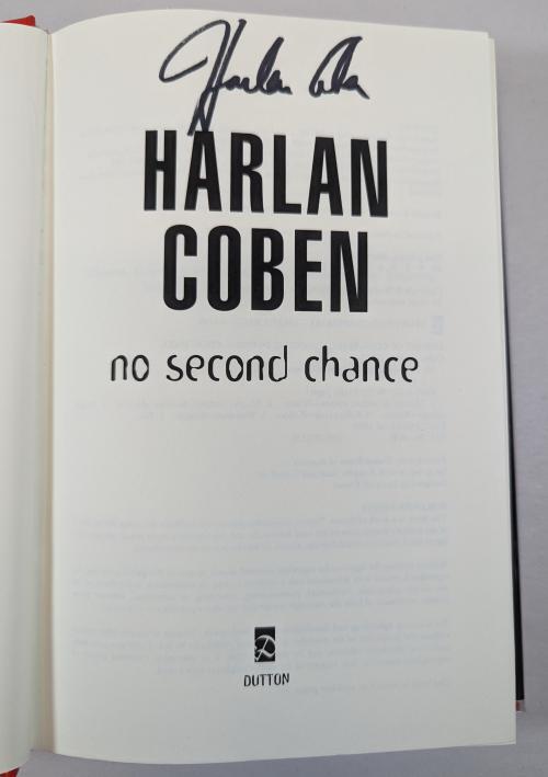 No Second Chance by Harlan Coben (First Edition) Signed
