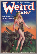 Weird Tales Aug 1938 Brundage GGA Cvr; Lovecraft; Quinn; RE Howard - Pulp