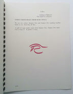 Moonfruit (Script) Sixth Draft, Special Presentation Copy by Roger Weir Signed