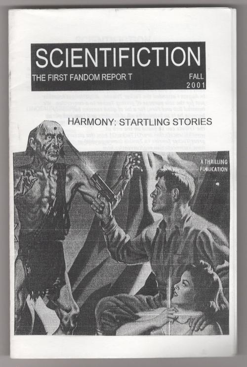 ScientiFiction 2001 Summer & Fall First Fandom Sci-fi Fanzine (1st) Korshak's