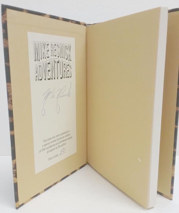 Adventures: Mike Resnick Signed Anne McCaffrey's Copy