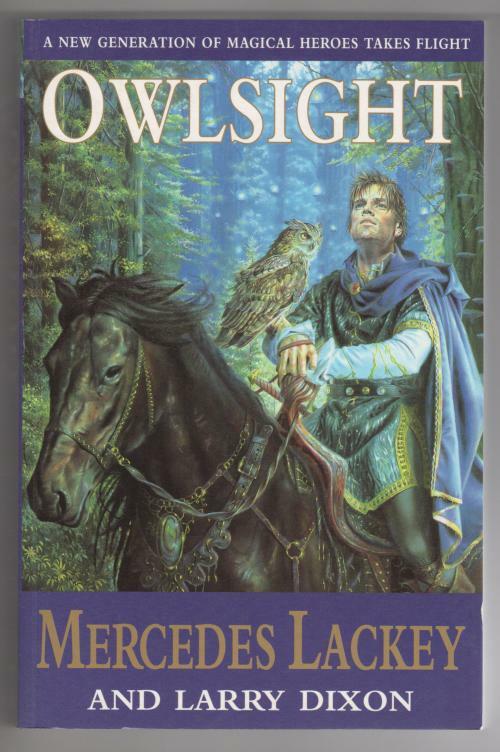 Owlsight by Mercedes Lackey & Larry Dixon (First UK thus) Gollancz File Copy