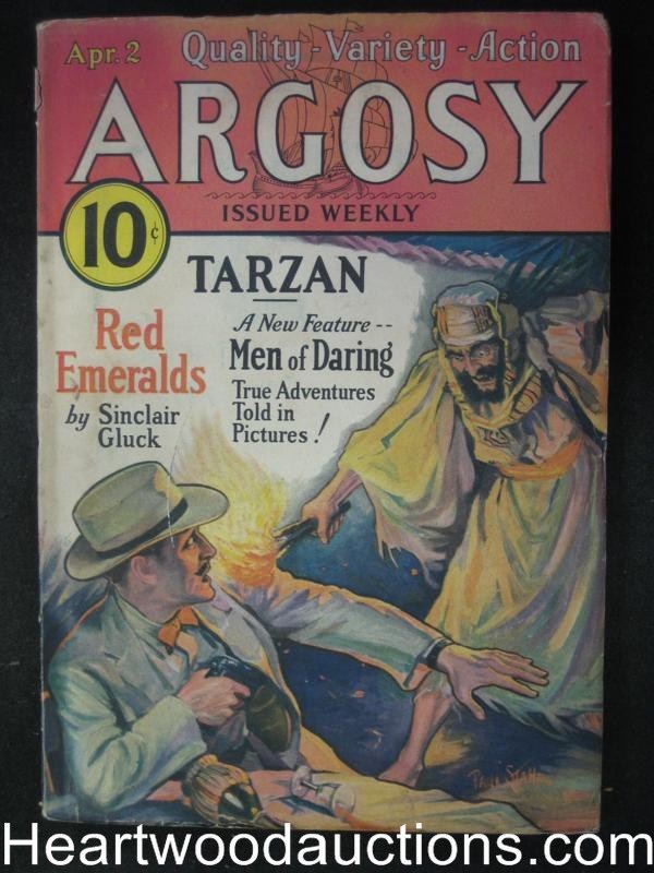 Argosy Apr 02, 1932 Burroughs Tarzan and the City of Gold