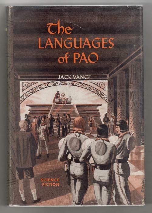 The Languages of Pao by Jack Vance (First Edition) Ric Binkley Cvr