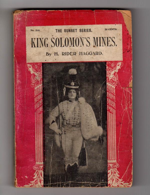King Solomon's Mines by H. Rider Haggard Pictorial Wrapper