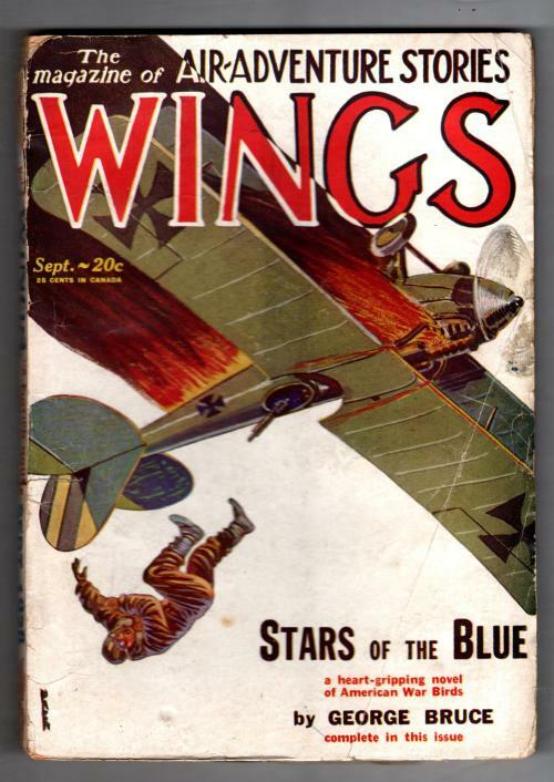 Wings Sep 1928 Pulp Frank McAleer Cvr; Thomson Burtis; George Bruce