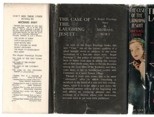 The Case of the Laughing Jesuit by Michael Burt (First Edition) Hubin File Copy