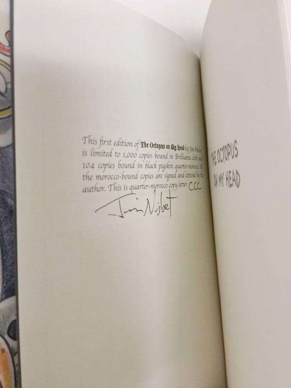 The Octopus on My Head by Jim Nisbet (First Edition) LTD Copy CCC Signed
