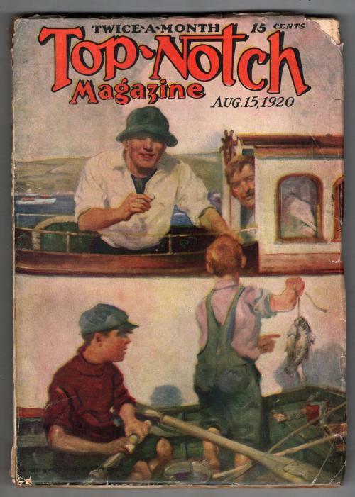 Top-Notch Aug 15 1920 Pulp Kline Cvr; Fisher; Dyer; Whitelaw