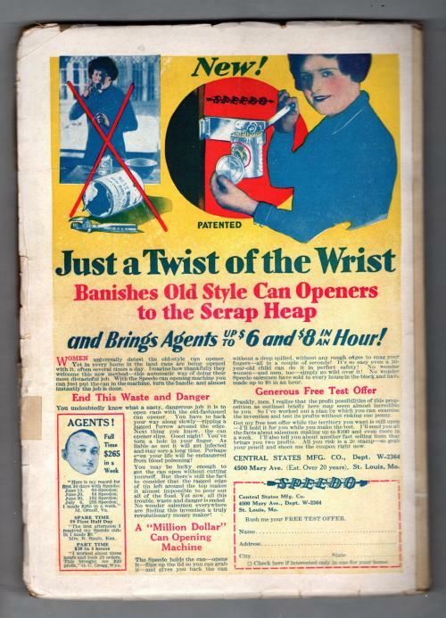 War Birds Dec 1 1930 Pulp Steuart Emery "Ghost of the Squadron"
