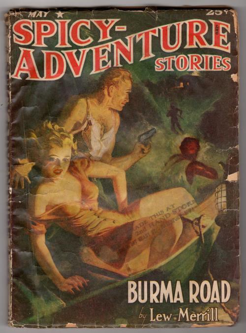 Spicy Adventure May 1941 Good Girl Art Cover