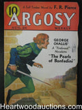"Argosy" August 24 1935 Firebrand Cover - High Grade