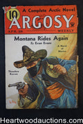Argosy Jun 14, 1937 Johnston McCulley, Max Brand, Ryerson Johnson, Murray Leinst
