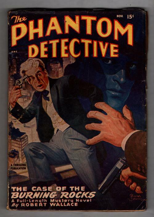 Phantom Detective Nov 1947 Belarski Cvr; Ray Cummings; Robert Wallace
