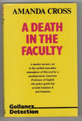 A Death in the Faculty by Amanda Cross (First UK Edition) Publisher's File Copy