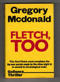 Fletch, Too by Gregory McDonald (First UK Edition) Gollancz File Copy