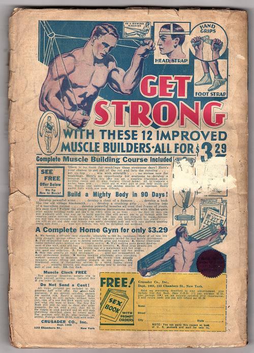 Secret Agent X Sep 1934  Bizarre Man/Octopus Cvr