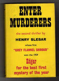 Enter Murderers by Henry Slesar Publisher's File Copy