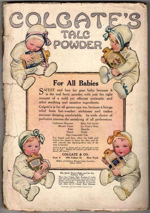 Everybody's Aug 1914 Pulp Snowman cover