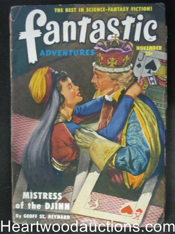 "Fantastic Adventures" Nov  1950 John Jakes 1st  Sci-Fi