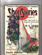Short Stories Nov 10 1939 Mulford Hopalong Cassidy cover, Frank Gruber, HB-Jones