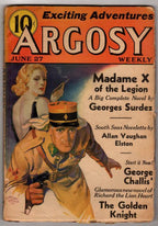 Argosy Jun 27, 1936 Madame X of the Legion, Max Brand