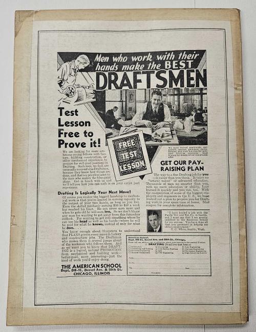 Wonder Stories Jul 1932 Frank R. Paul stylized pattern Cvr