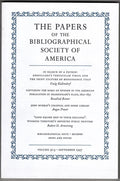 The Papers of the Bibliographical Society of America (Vol 91:2, June 1997)