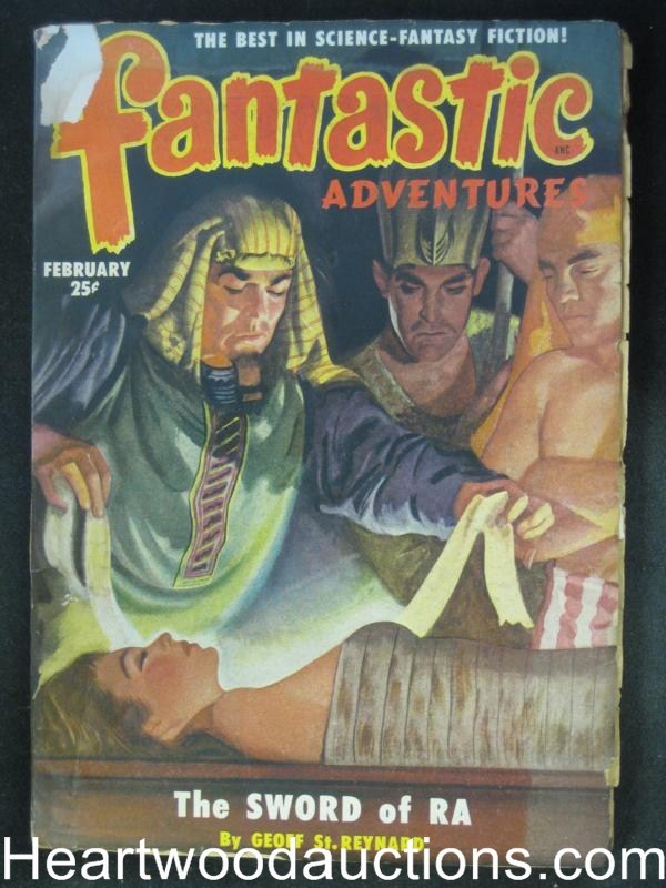 Fantastic Adventures Feb  1951 Sword of Ra