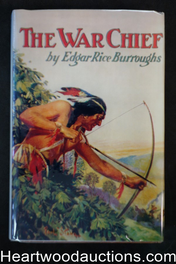 The War Chief by Edgar Rice Burroughs McClurg First, Fax DJ