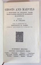 Ghosts and Marvels by V.H. Collins (First Edition) Scarce
